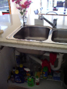 home security devices kitchen sink